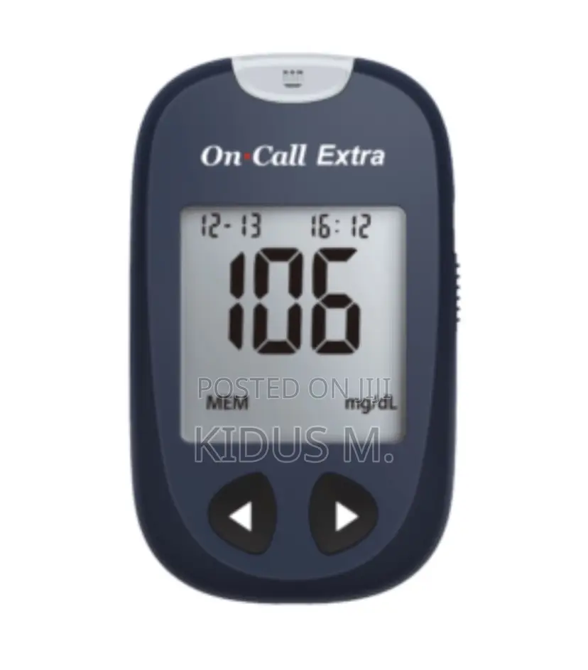 Blood Glucose Monitoring System Glucometer With Bag |On Call Extra