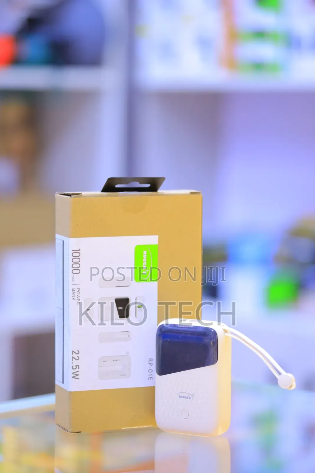 RUGGA'S 10,000mAh Mini Power Bank (22.5W Fast Charge)