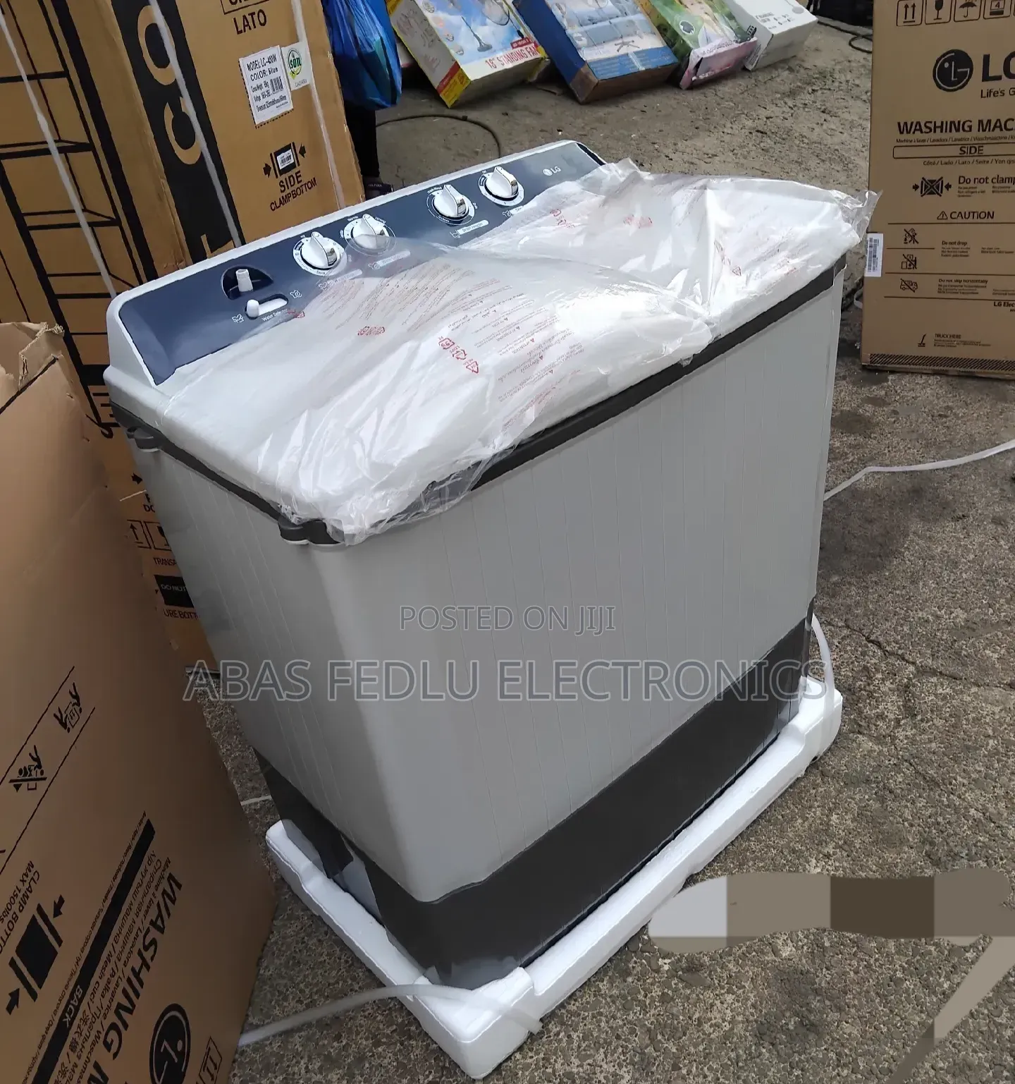 LG Weshing Machin 20kg Manwal