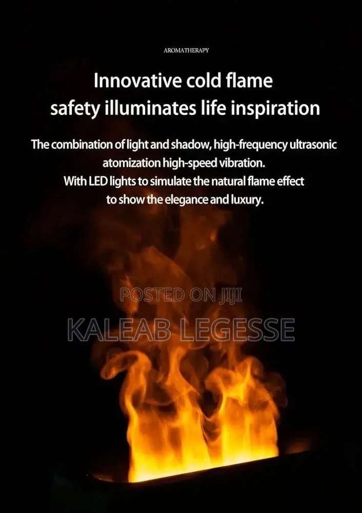 Flame Aroma Diffuser Humidifier