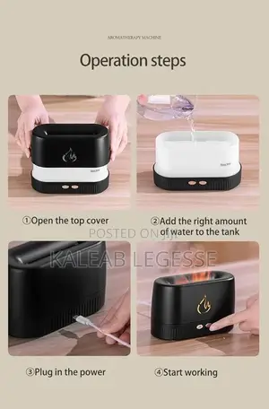 Flame Aroma Diffuser Humidifier