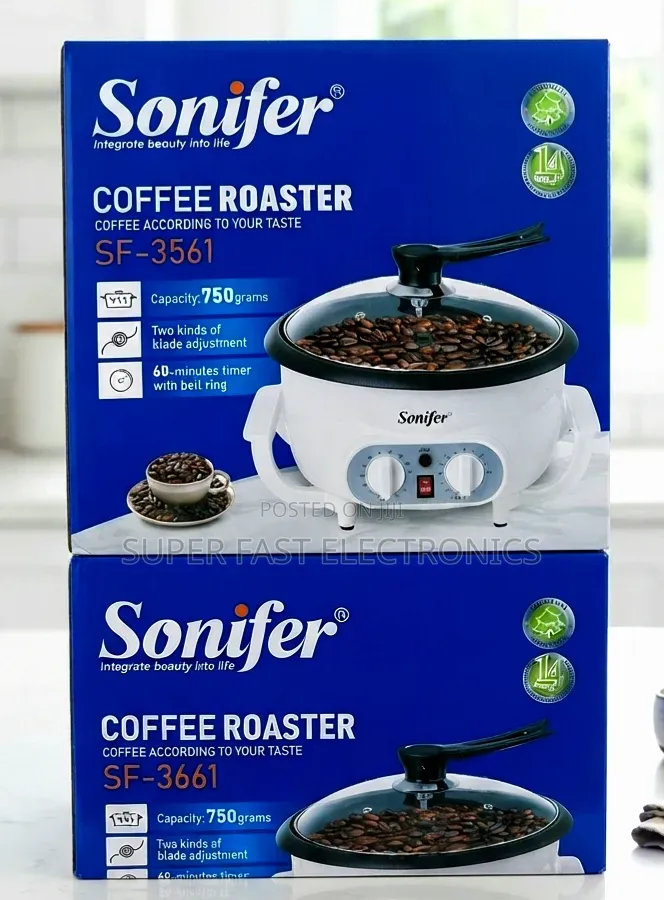 Sonifer Coffee Roaster 750g – Electric Coffee Bean Roasting Machine