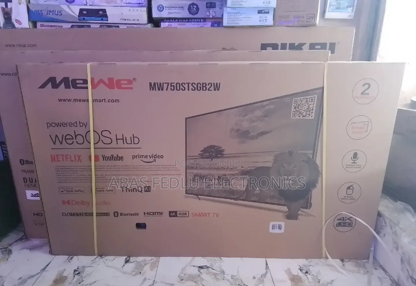 Mewe Smart TV 75 Inche