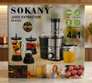 SOKANY Juice Extractor. Powered by a 1200W High-Performance Motor