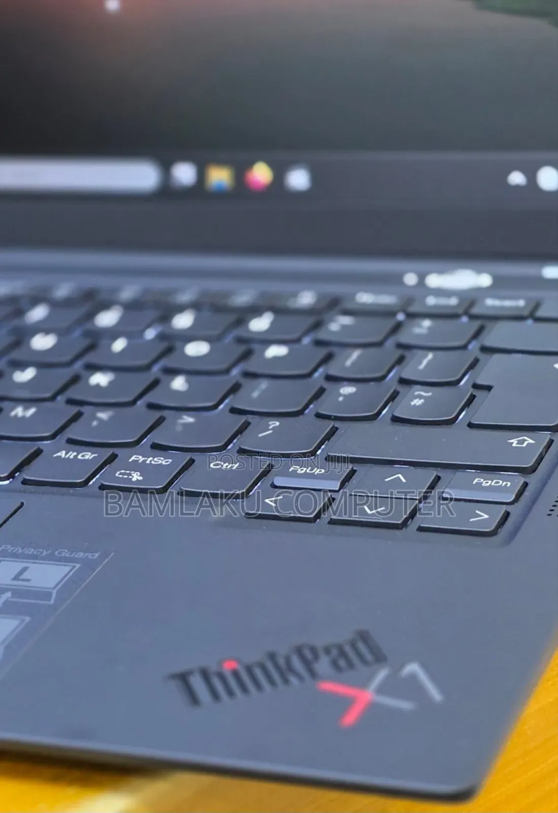 New Laptop Lenovo ThinkPad X1 Carbon 16GB Intel Core i7 SSD 512GB
