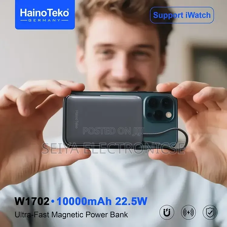 HainoTeko 10,000mAh Magnetic Power Bank