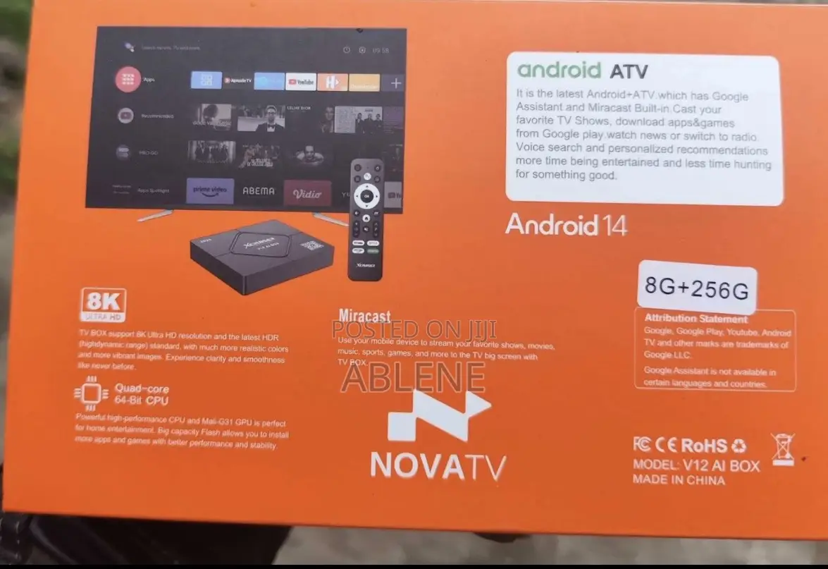 TV Smart Box Xcruiser Novatv (V12 Ai Box)
