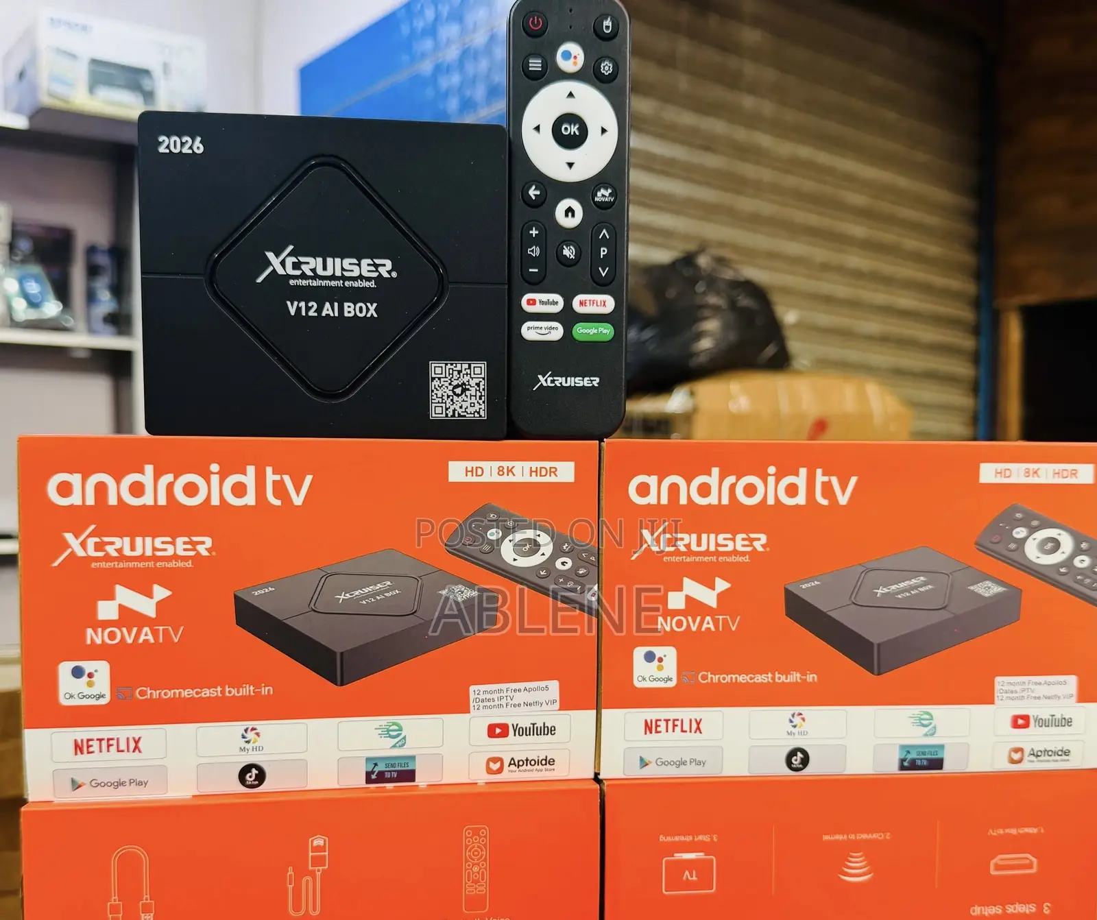 TV Smart Box Xcruiser Novatv (V12 Ai Box)