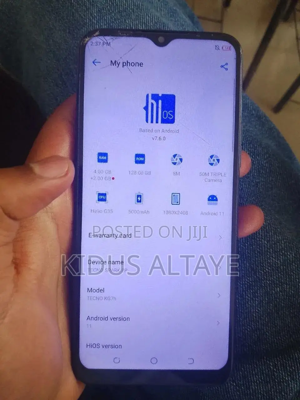 Tecno Spark 8 Pro 128 GB Blue