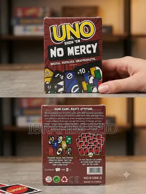 UNO "No Mercy" ካርድ ጨዋታ ​ UNO "No Mercy"