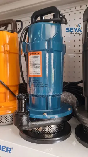 Aquastrong Submersible Water Pump (የጉድጓድ ውሀ ማዉጫ)1hp