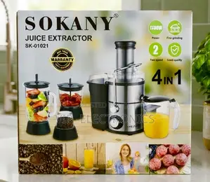 Sokany Juicers 4-in-1 Multi-Functional Kitc Appliance 1200W Motor