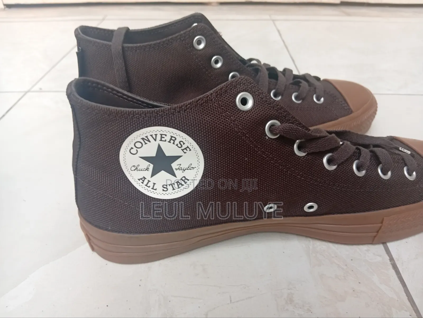 The Converse Chuck Taylor All Star Pro Mid in Velvet Brown