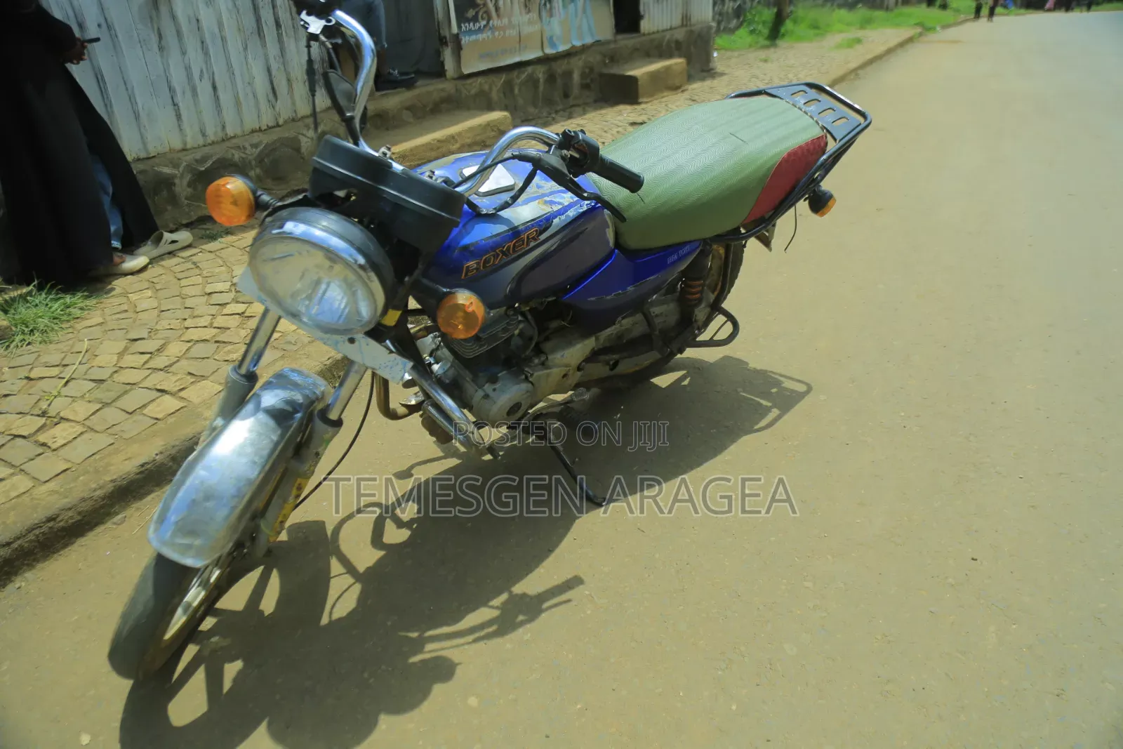 Bajaj Boxer 100 2015 Blue