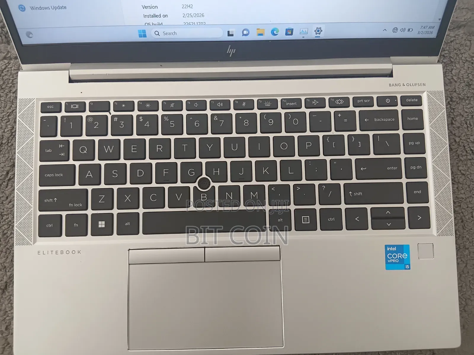 New Laptop HP EliteBook 840 8GB Intel Core i5 SSD 512GB