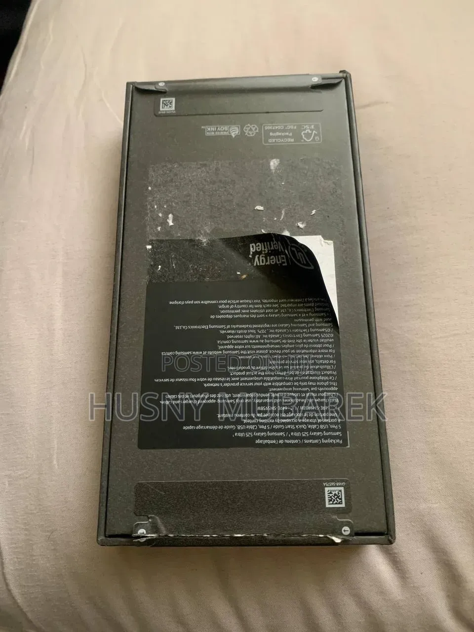 New Samsung Galaxy S25 Ultra 256 GB Black
