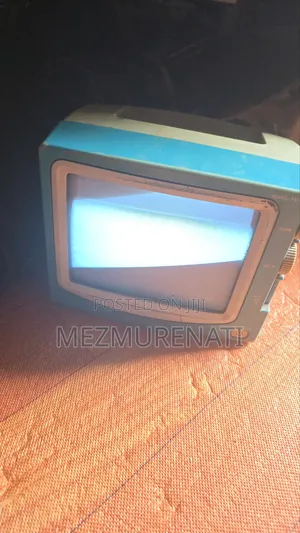 Materin Branded Portable Black-and-White Mini Television, Model TV-668
