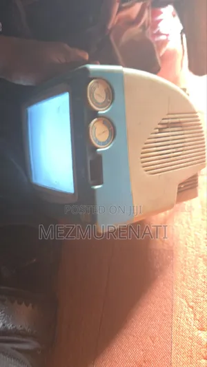 Materin Branded Portable Black-and-White Mini Television, Model TV-668