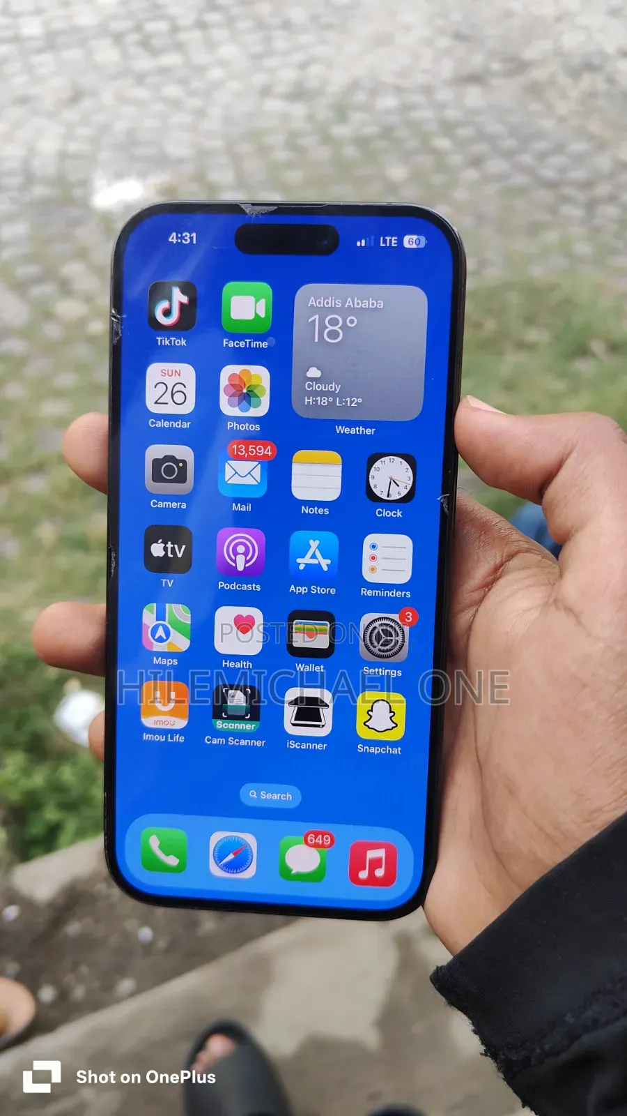 Apple iPhone 15 Pro 256 GB Blue