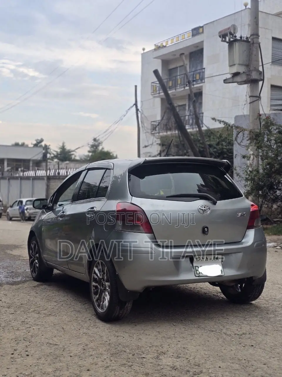 Toyota Yaris 2008 Gray
