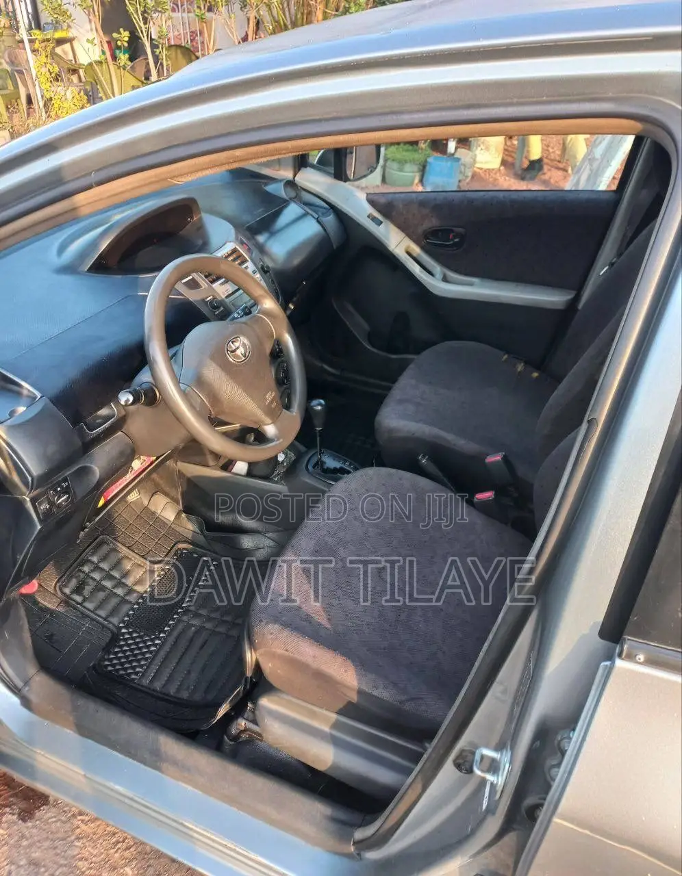 Toyota Yaris 2008 Gray