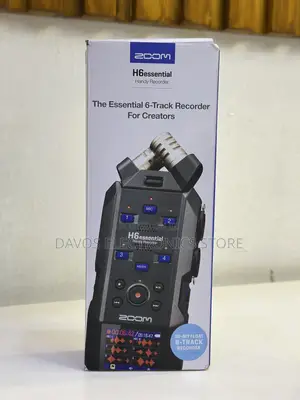 Zoom H6 Studio 6-Track Handy Recorder With 32-Bit Float Recording