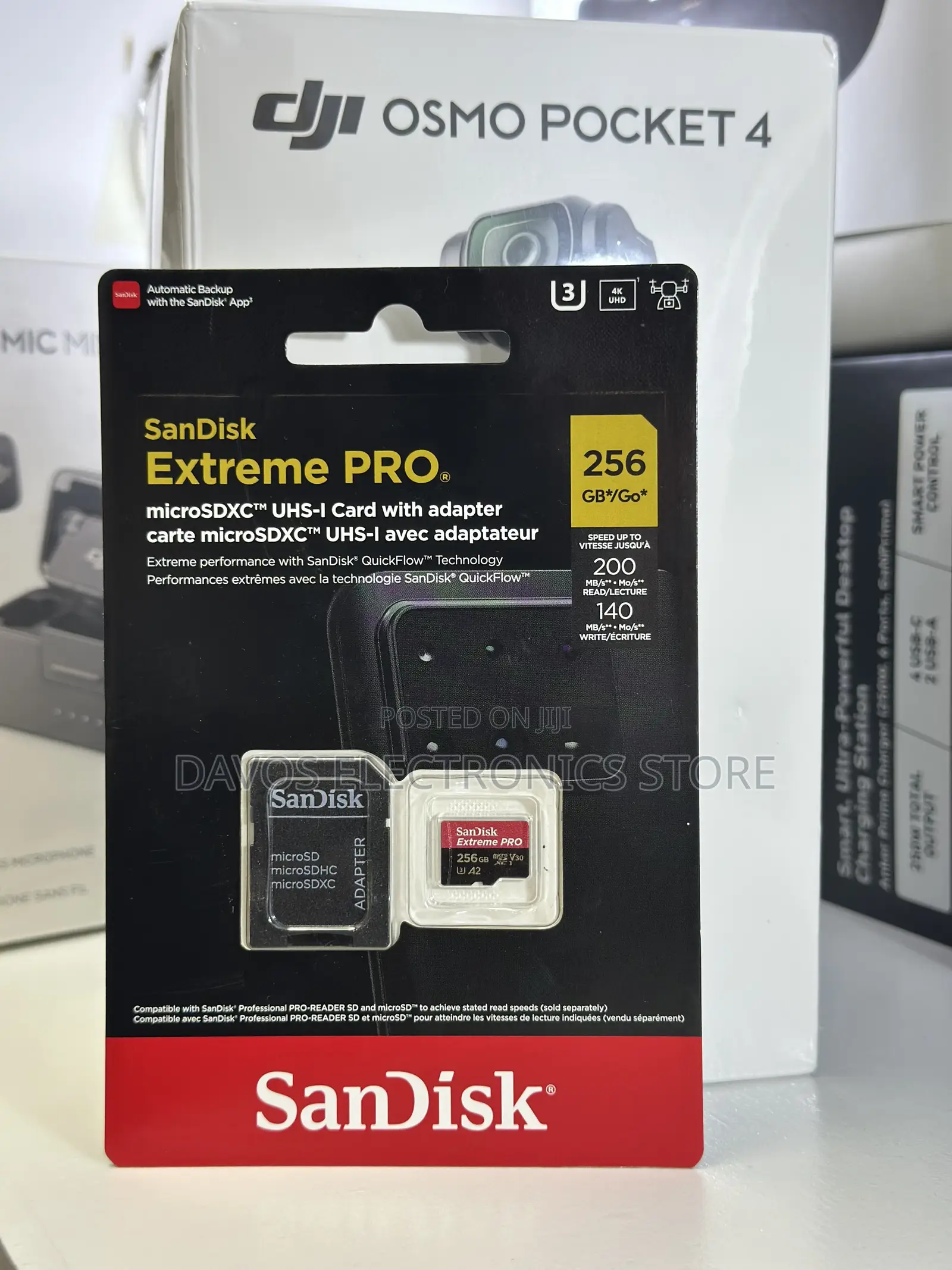 256GB SanDisk Extreme PRO Micro SD Card