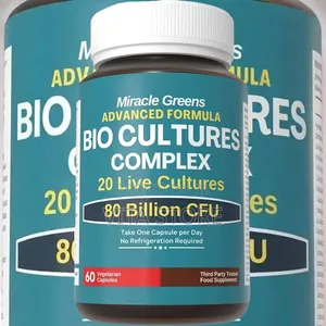 80 Billion CFU BioCultures 20LiveCulturesLactobacillus Bifidobacterium