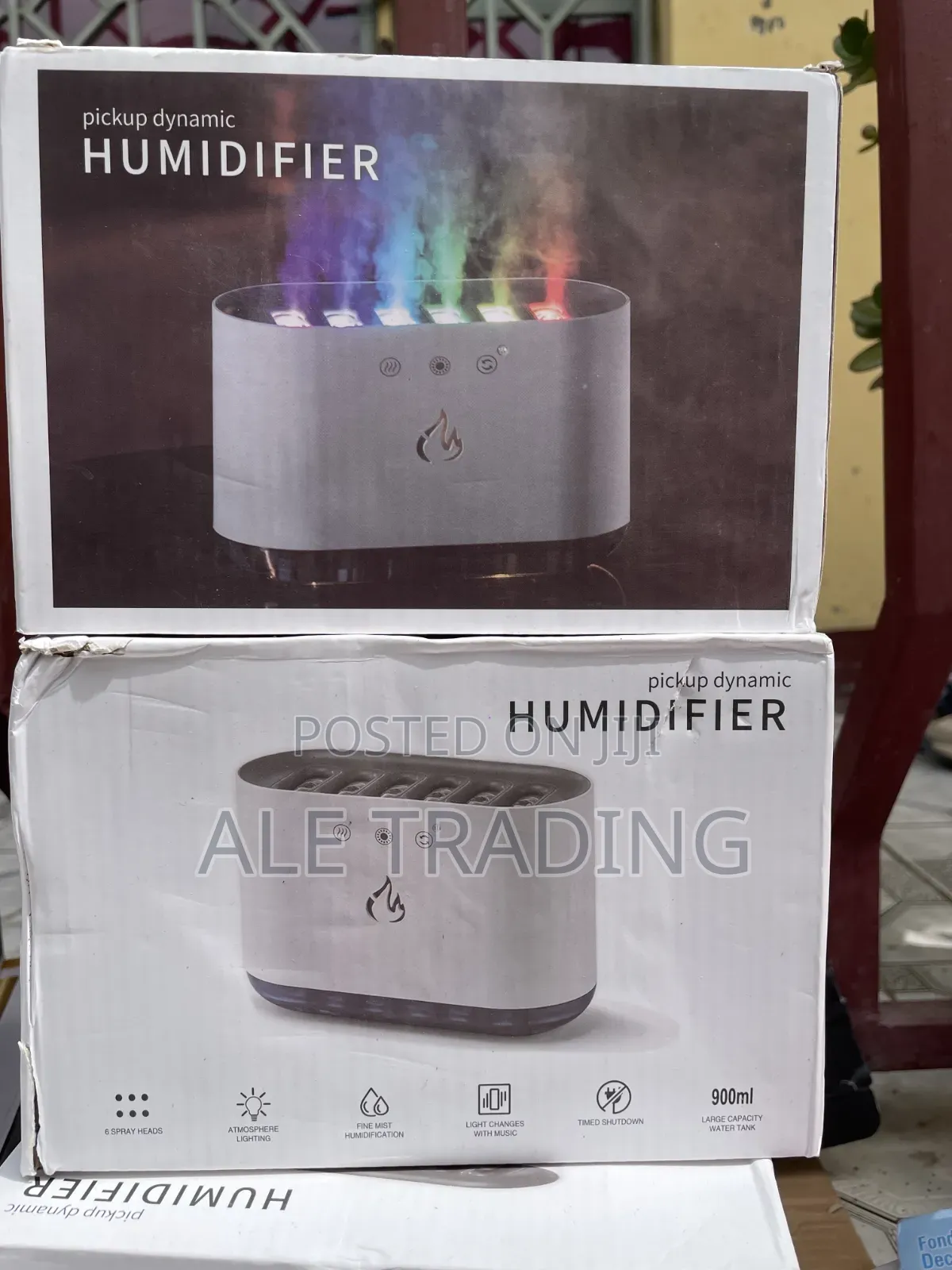 Multi-Nozzle Humidifier and Diffuser.
