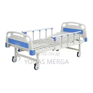 Hospital Bed (Manual, 2-Crank) With Mattress Comfort and Efficiency