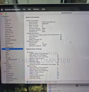 New Laptop Apple MacBook Pro 2021 M1 16GB Apple M1 Pro SSD 512GB