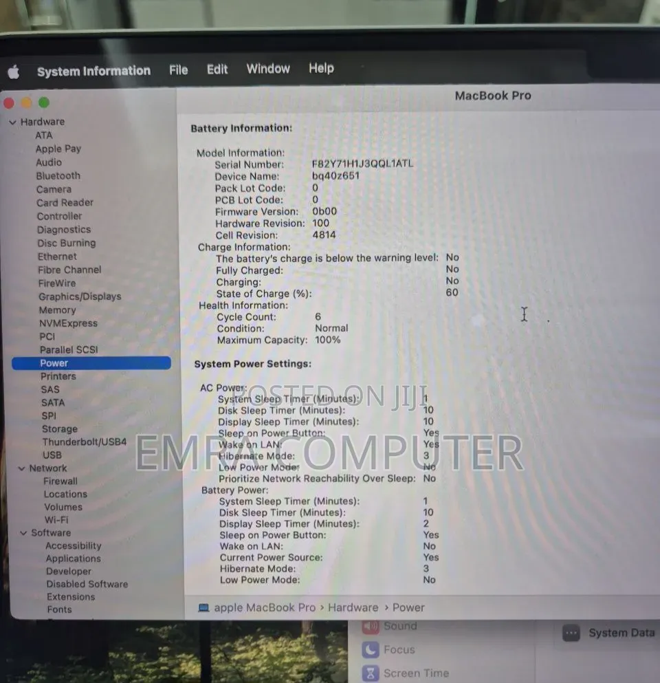 New Laptop Apple MacBook Pro 2021 M1 16GB Apple M1 Pro SSD 512GB