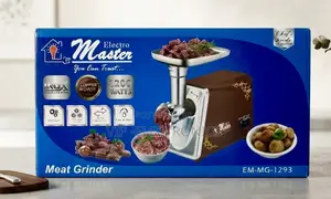 Electro Master Meat Grinder. Powered by a 1200W Motor