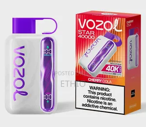 Experience Vozol Star Cherry Cola Vape 40000 Puffs
