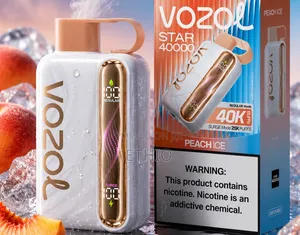 Experience Vozol Star Peach Ice Vape 40000 Puffs
