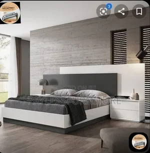 Lluxury Bed With 2 Comodino