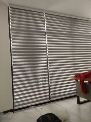 Kira Home /Office Curtain and Vertical Shatter and Stiker Work