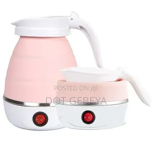 Foldable Electric Kettle – 600ml ተጣጣፊ የኤሌክትሪክ ሶኬት የሚሰራ ቦይለር
