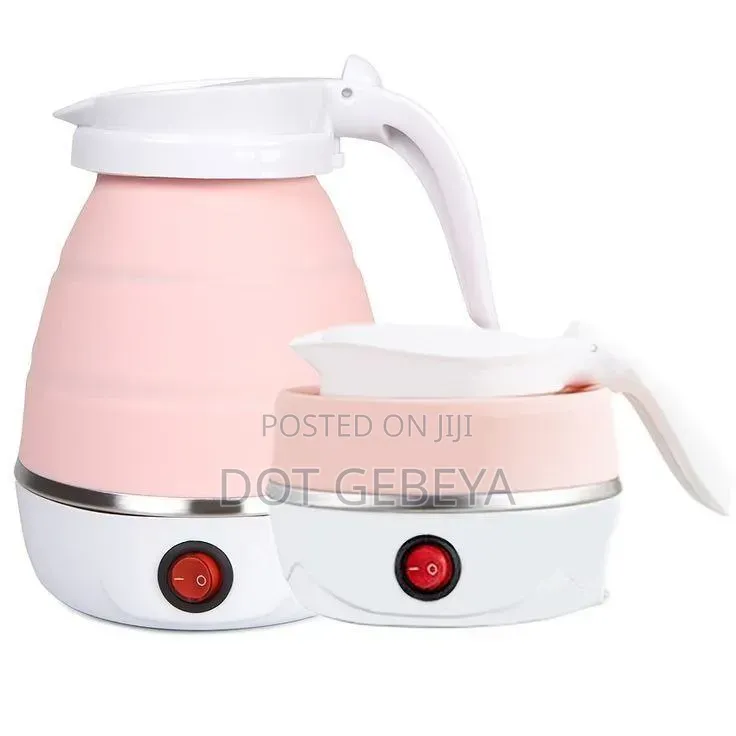 Foldable Electric Kettle – 600ml ተጣጣፊ የኤሌክትሪክ ሶኬት የሚሰራ ቦይለር
