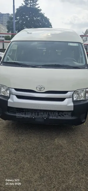 New Toyota HiAce 2025 White