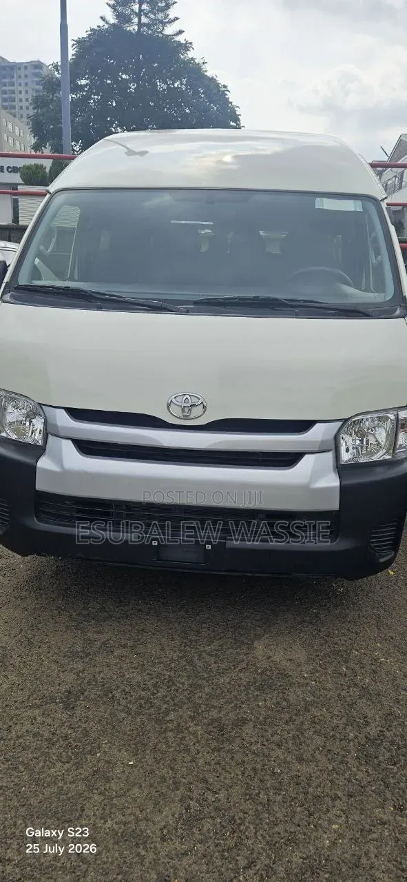 New Toyota HiAce 2025 White