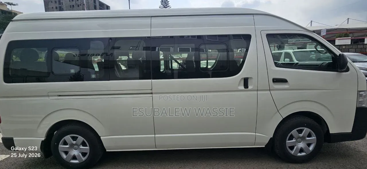 New Toyota HiAce 2025 White
