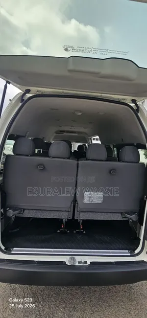 New Toyota HiAce 2025 White