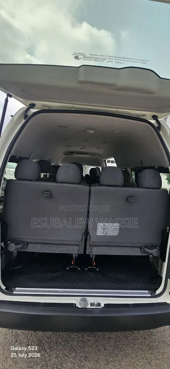 New Toyota HiAce 2025 White