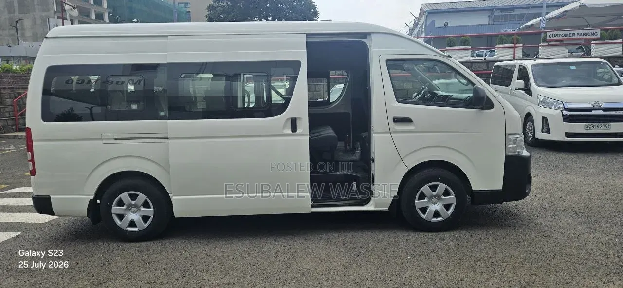 New Toyota HiAce 2025 White