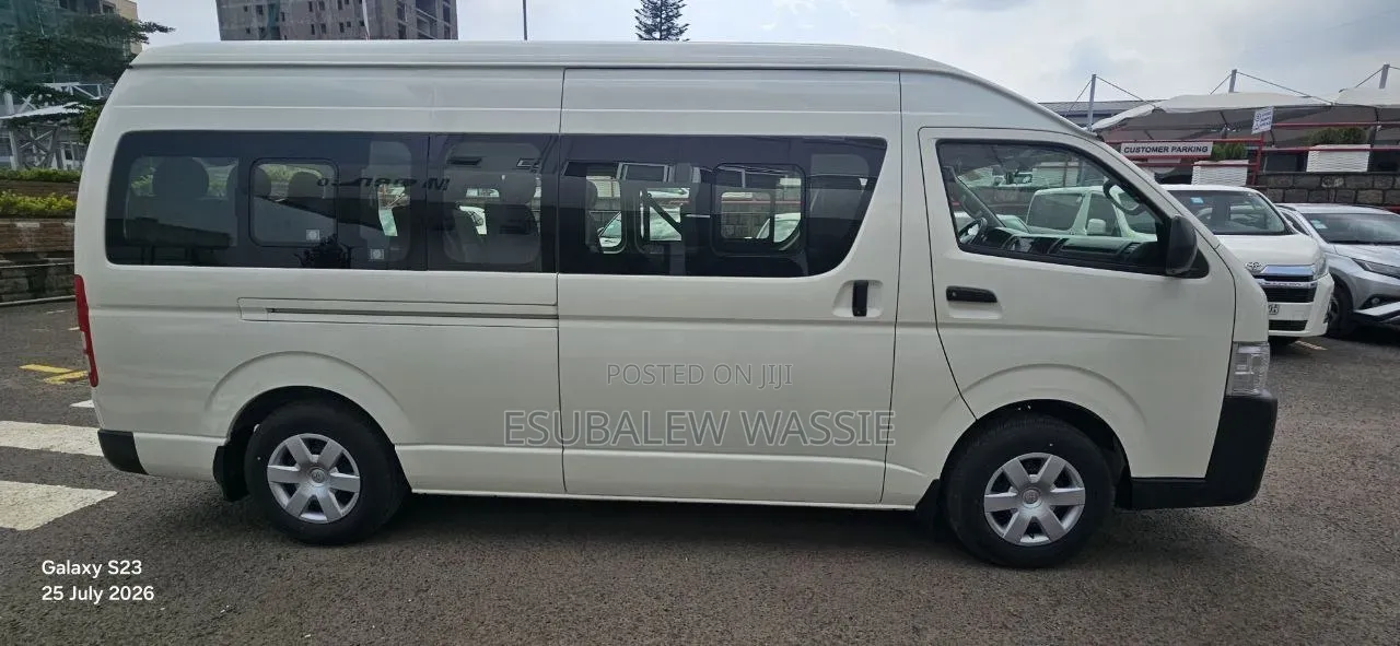 New Toyota HiAce 2025 White