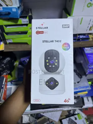 የሲም ካርድ ሴኩሪቲ ካሜራ - Stellar 4G SIM Card Smart CCTV Camera (5MP)