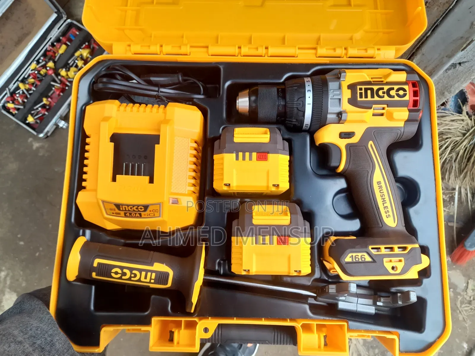 Ingco Chargebl Drill Brushless166n 5A