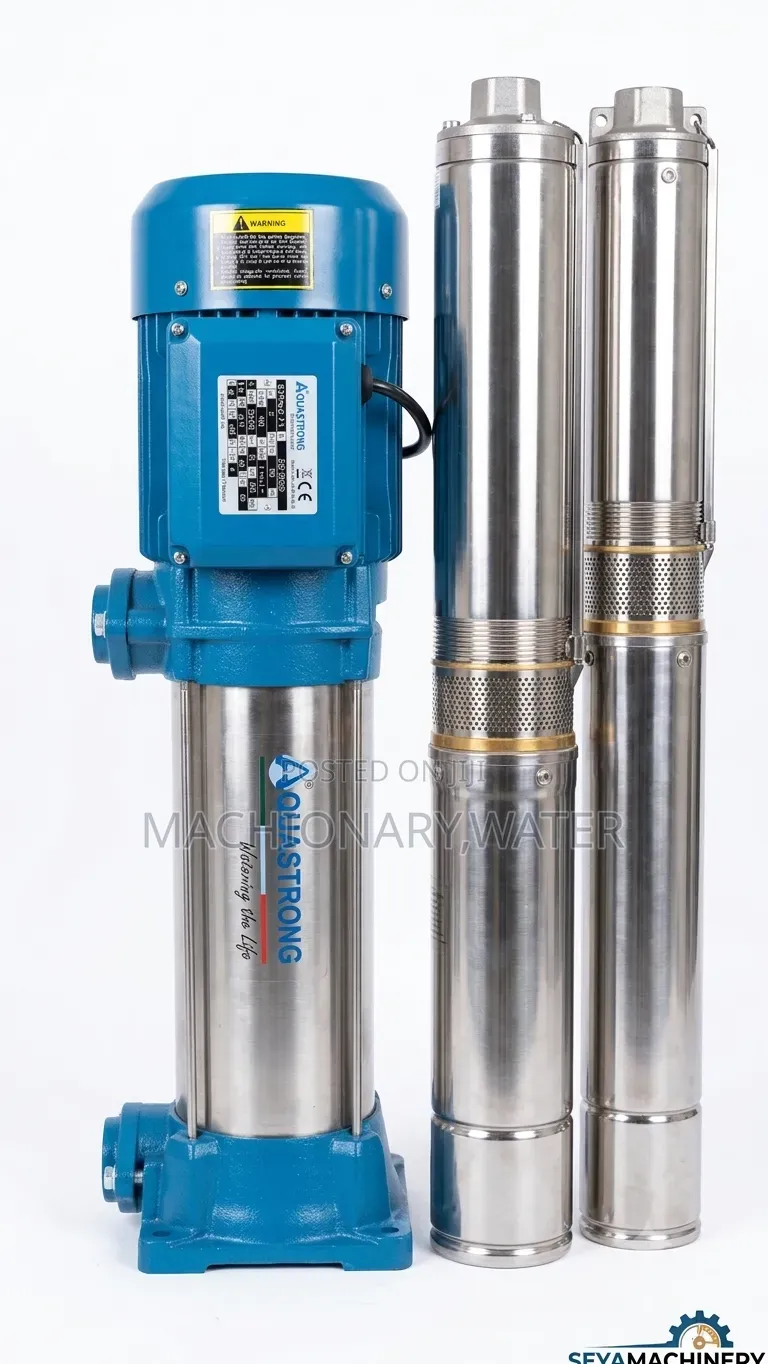 Aquastrong Vertical Multistage Water Pump (ላቪያጆ)2.5hp Italian Standard