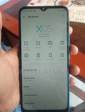 Infinix Smart 6 HD 64 GB Blue